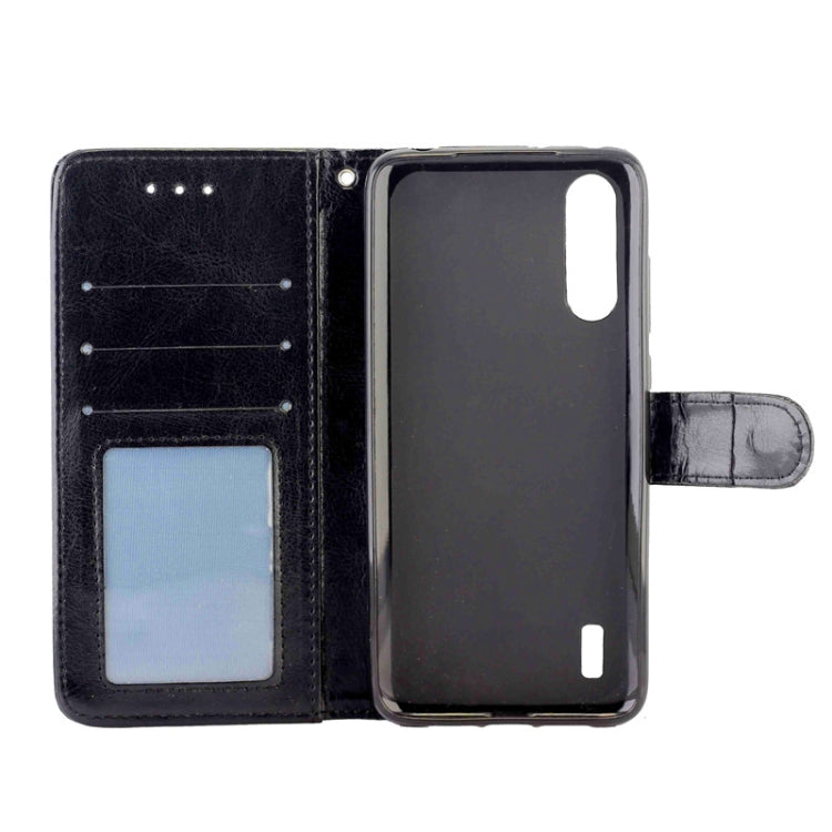 For Xiaomi MI CC9 Crazy Horse Texture Horizontal Flip Leather Case with Holder & Card Slots & Wallet & Photo Frame