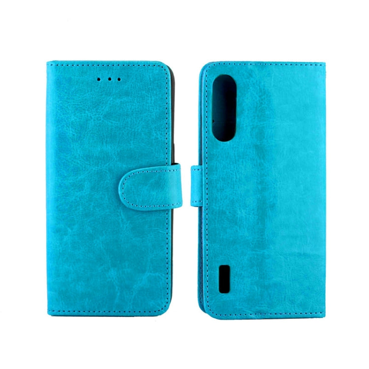 For Xiaomi MI CC9 Crazy Horse Texture Horizontal Flip Leather Case with Holder & Card Slots & Wallet & Photo Frame