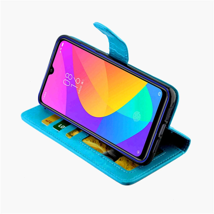 For Xiaomi MI CC9 Crazy Horse Texture Horizontal Flip Leather Case with Holder & Card Slots & Wallet & Photo Frame