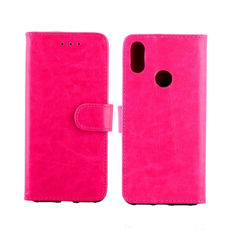 For Xiaomi Redmi Note7 Crazy Horse Texture Horizontal Flip Leather Case with Holder & Card Slots & Wallet & Photo Frame