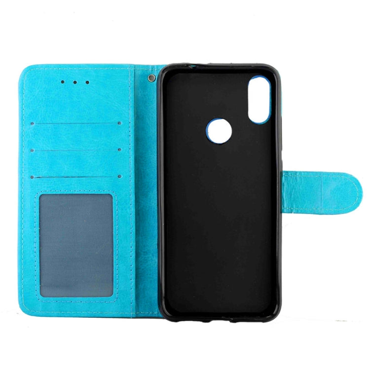 For Xiaomi Redmi Note7 Crazy Horse Texture Horizontal Flip Leather Case with Holder & Card Slots & Wallet & Photo Frame