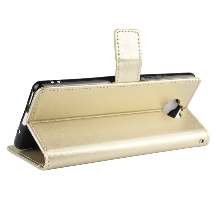 For Sony Xperia 8 Retro Crazy Horse Texture Horizontal Flip Leather Case , with Holder & Card Slots & Photo Frame