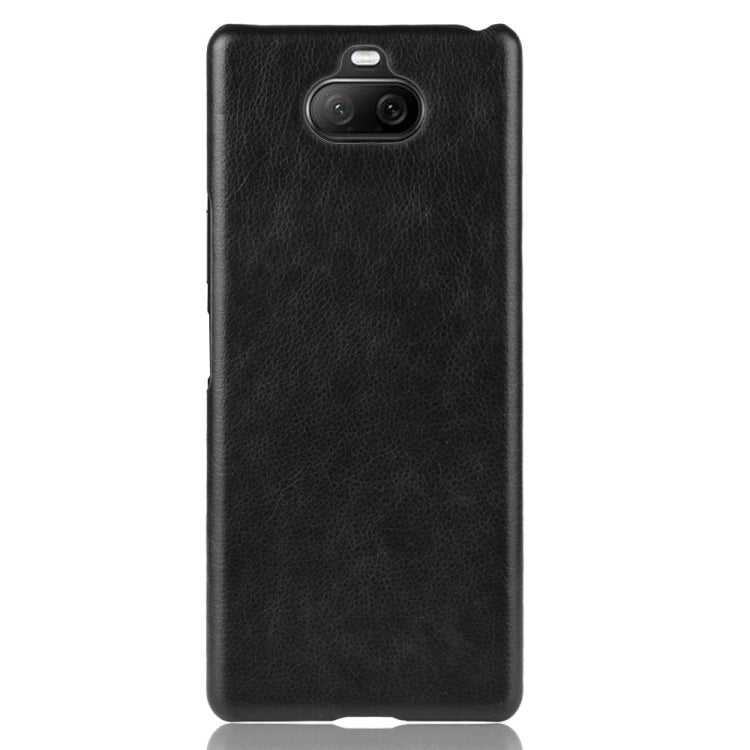 For Sony Xperia 8 Shockproof Litchi Texture PC + PU Case