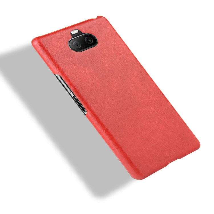 For Sony Xperia 8 Shockproof Litchi Texture PC + PU Case