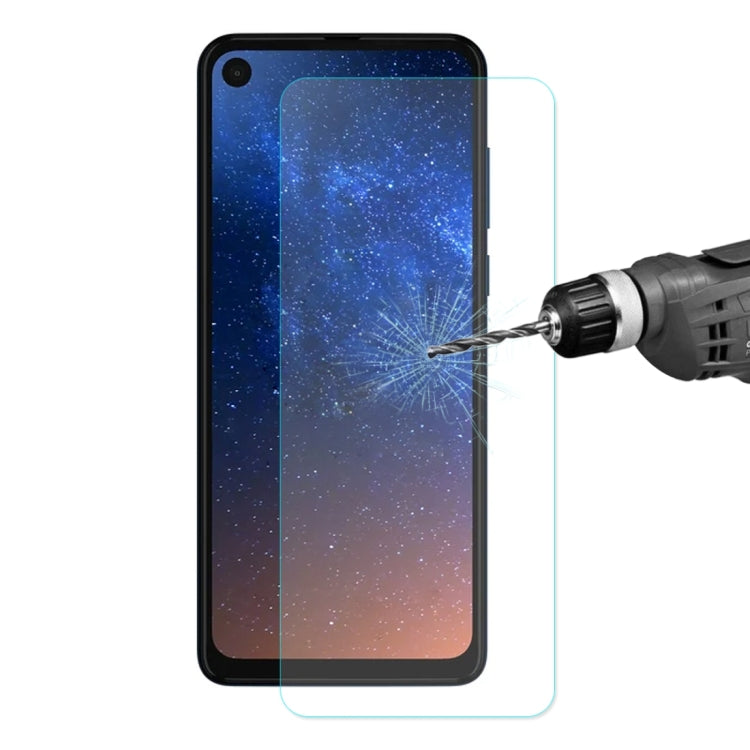 For Motorola Moto One Vision ENKAY 0.26mm 9H 2.5D Curved Edge Tempered Glass Film