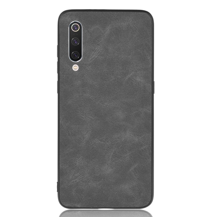For Xiaomi Mi 9 Pro Shockproof Sheep Skin PC + PU + TPU Case(Light Black)