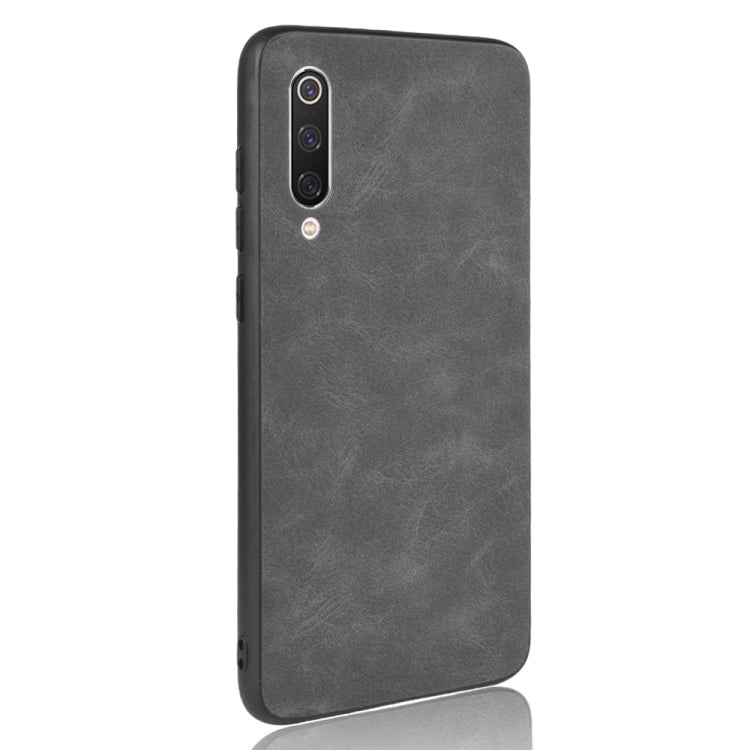 For Xiaomi Mi 9 Pro Shockproof Sheep Skin PC + PU + TPU Case(Light Black)