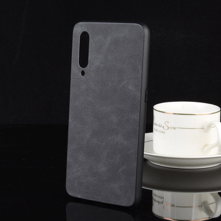 For Xiaomi Mi 9 Pro Shockproof Sheep Skin PC + PU + TPU Case(Light Black)