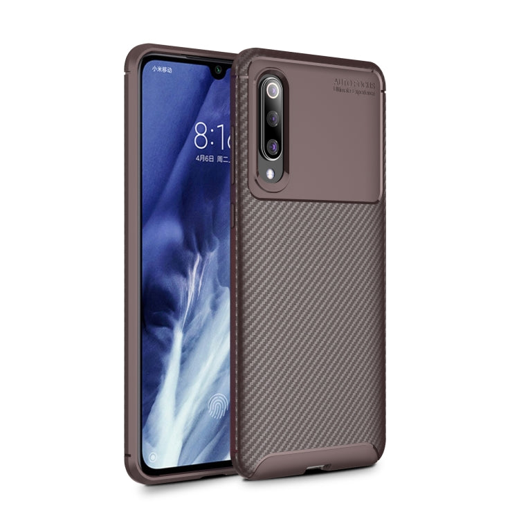 For Xiaomi 9 Pro Carbon Fiber Texture Shockproof TPU Case