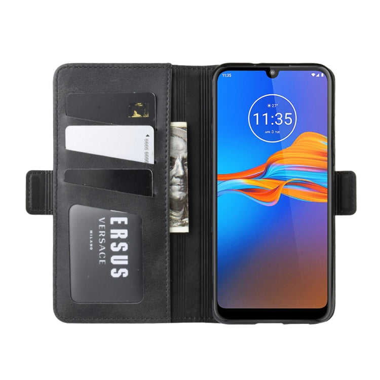 For MOTO E6 Plus Wallet Stand Leather Cell Phone Case with Wallet & Holder & Card Slots