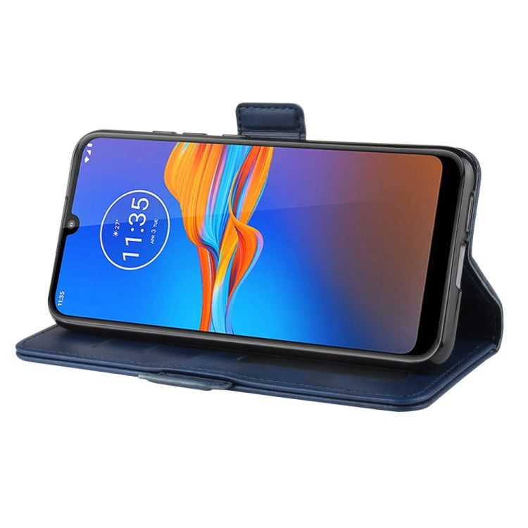 For MOTO E6 Plus Wallet Stand Leather Cell Phone Case with Wallet & Holder & Card Slots