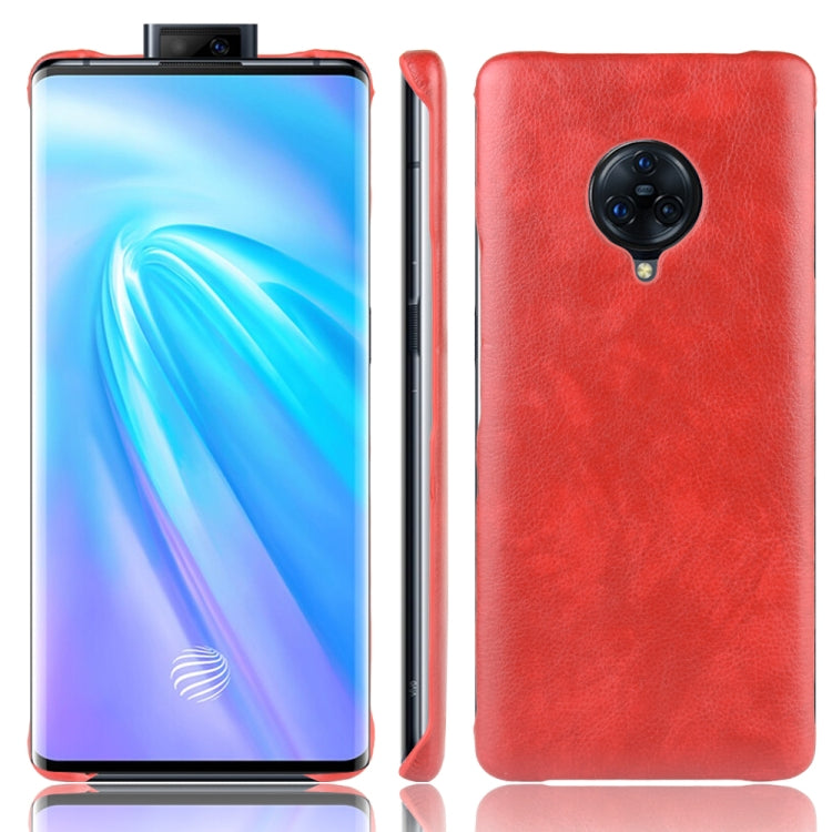 For Vivo NEX 3  Shockproof Litchi Texture PC + PU Case