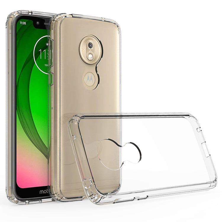 For Motorola G7Play(EU Version)Scratchproof TPU + Acrylic Protective Case