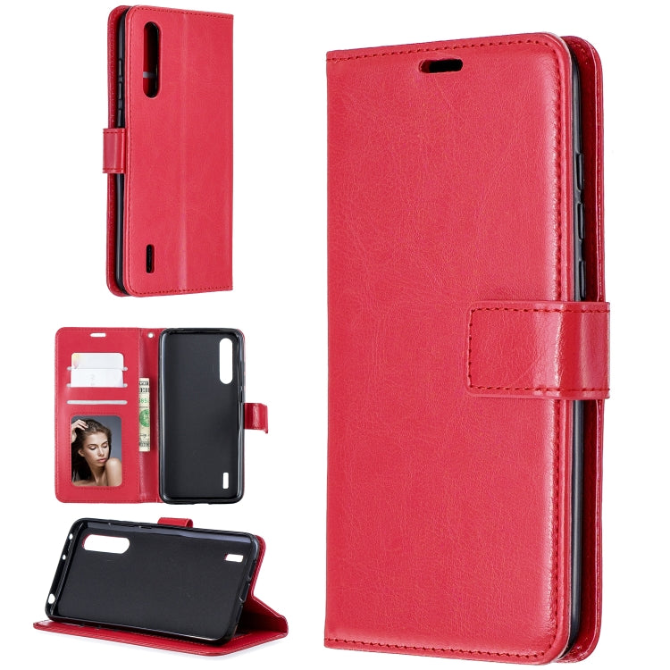 For Xiaomi Mi 9 Lite / CC9 Crazy Horse Texture Horizontal Flip Leather Case with Holder & Card Slots & Wallet & Photo Frame