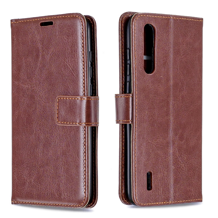 For Xiaomi Mi 9 Lite / CC9 Crazy Horse Texture Horizontal Flip Leather Case with Holder & Card Slots & Wallet & Photo Frame