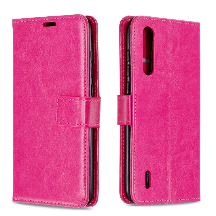 For Xiaomi Mi 9 Lite / CC9 Crazy Horse Texture Horizontal Flip Leather Case with Holder & Card Slots & Wallet & Photo Frame