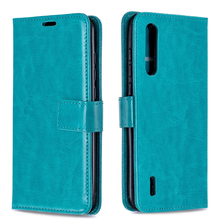 For Xiaomi Mi 9 Lite / CC9 Crazy Horse Texture Horizontal Flip Leather Case with Holder & Card Slots & Wallet & Photo Frame