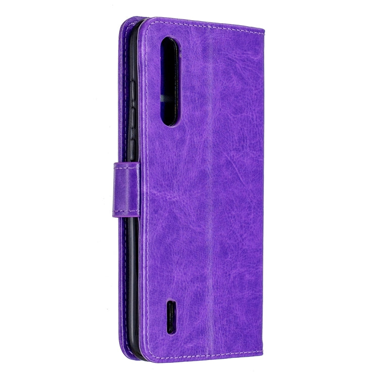 For Xiaomi Mi 9 Lite / CC9 Crazy Horse Texture Horizontal Flip Leather Case with Holder & Card Slots & Wallet & Photo Frame