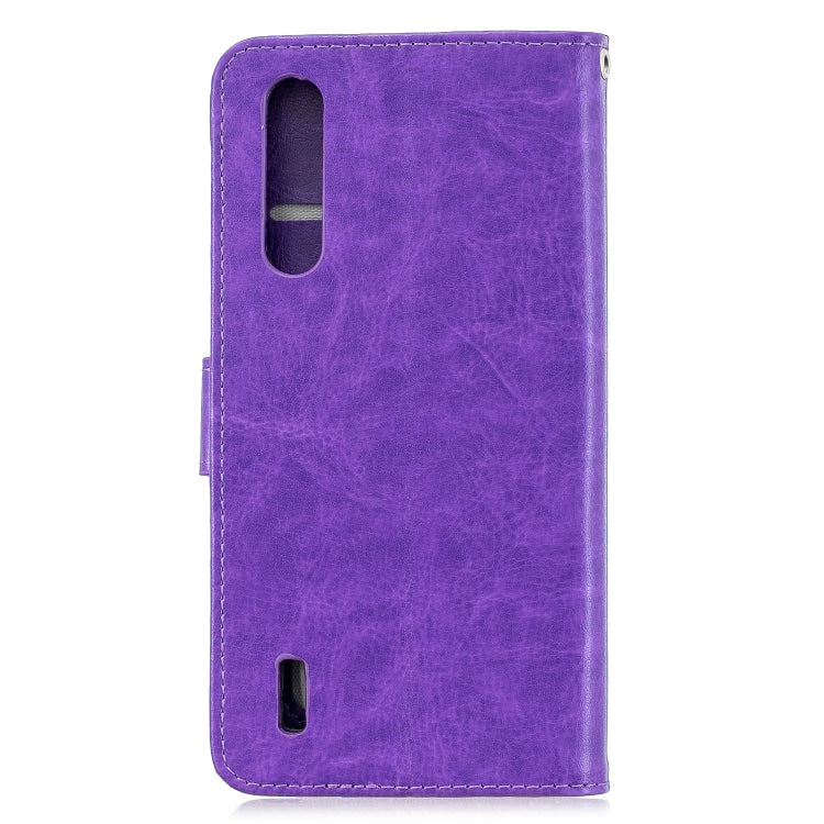 For Xiaomi Mi 9 Lite / CC9 Crazy Horse Texture Horizontal Flip Leather Case with Holder & Card Slots & Wallet & Photo Frame