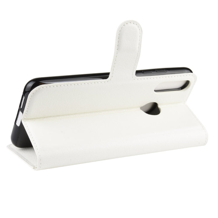 For MOTO E6 Plus Litchi Texture Horizontal Flip Leather Case with Wallet & Holder & Card Slots