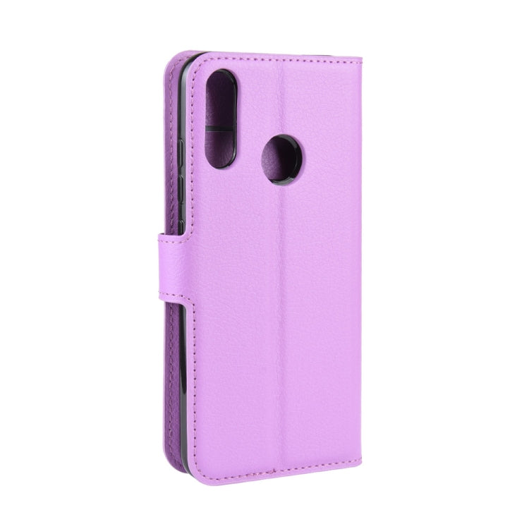 For MOTO E6 Plus Litchi Texture Horizontal Flip Leather Case with Wallet & Holder & Card Slots