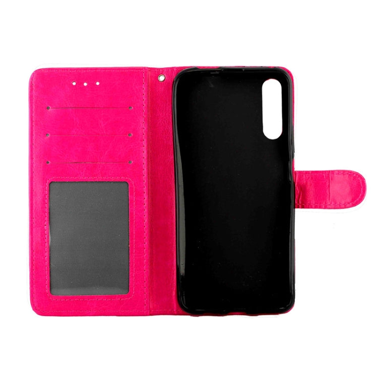 For Huawei Honor 9X Pro Crazy Horse Texture Horizontal Flip Leather Case with Holder & Card Slots & Wallet & Photo Frame