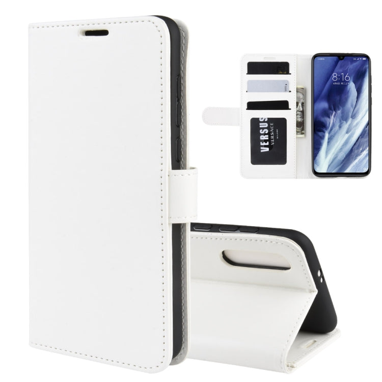 For Xiaomi Mi 9 Pro / Mi 9 Pro 5G R64 Texture Single Fold Horizontal Flip Leather Case with Holder & Card Slots & Wallet
