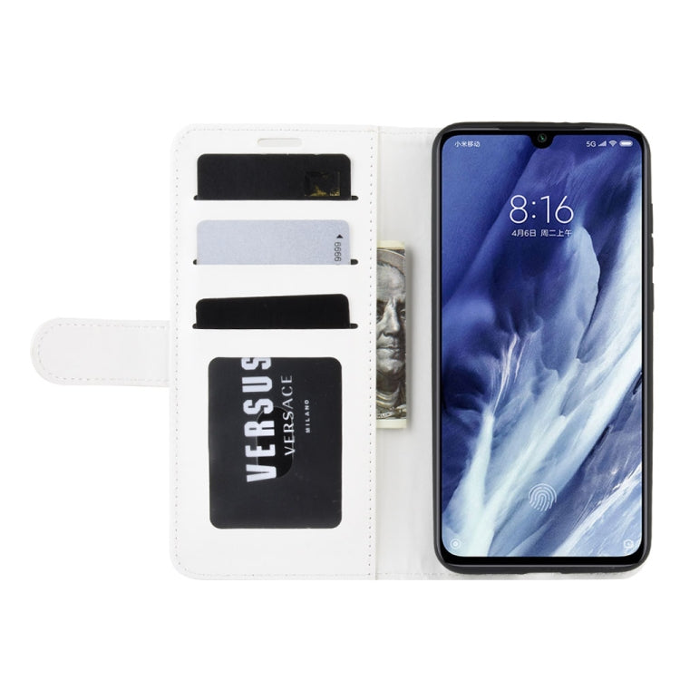 For Xiaomi Mi 9 Pro / Mi 9 Pro 5G R64 Texture Single Fold Horizontal Flip Leather Case with Holder & Card Slots & Wallet