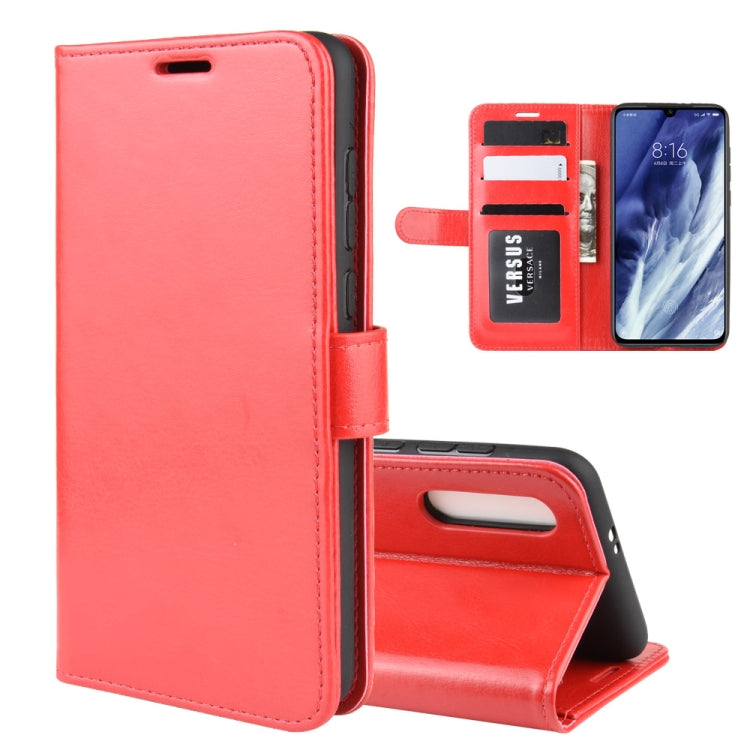 For Xiaomi Mi 9 Pro / Mi 9 Pro 5G R64 Texture Single Fold Horizontal Flip Leather Case with Holder & Card Slots & Wallet
