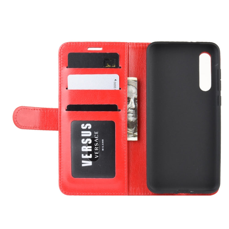 For Xiaomi Mi 9 Pro / Mi 9 Pro 5G R64 Texture Single Fold Horizontal Flip Leather Case with Holder & Card Slots & Wallet