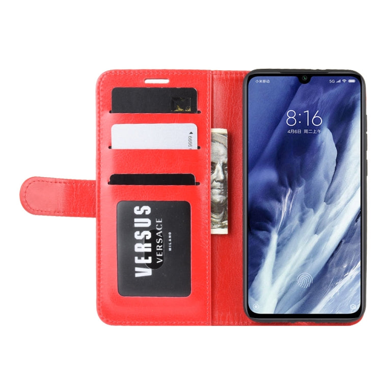 For Xiaomi Mi 9 Pro / Mi 9 Pro 5G R64 Texture Single Fold Horizontal Flip Leather Case with Holder & Card Slots & Wallet