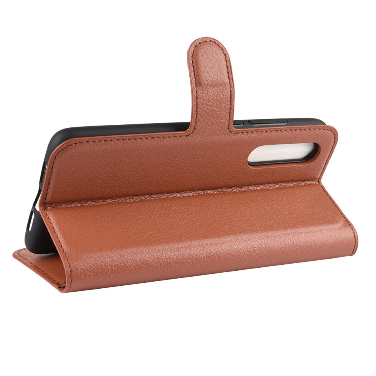 For Xiaomi 9 Pro Litchi Texture Horizontal Flip Leather Case with Wallet & Holder & Card Slots