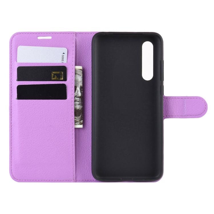 For Xiaomi 9 Pro Litchi Texture Horizontal Flip Leather Case with Wallet & Holder & Card Slots