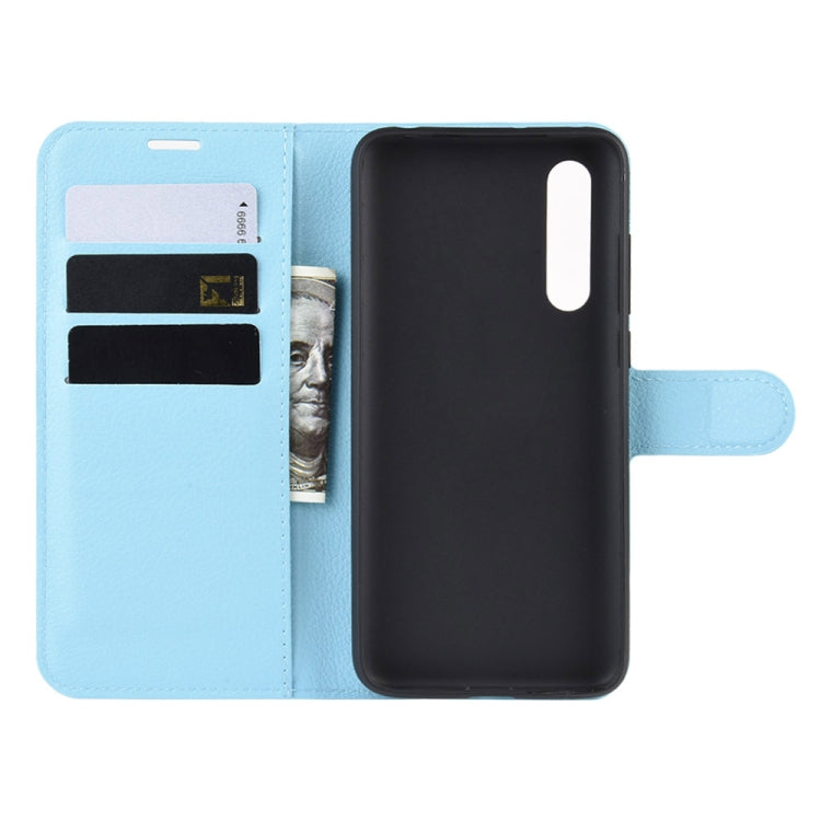 For Xiaomi 9 Pro Litchi Texture Horizontal Flip Leather Case with Wallet & Holder & Card Slots