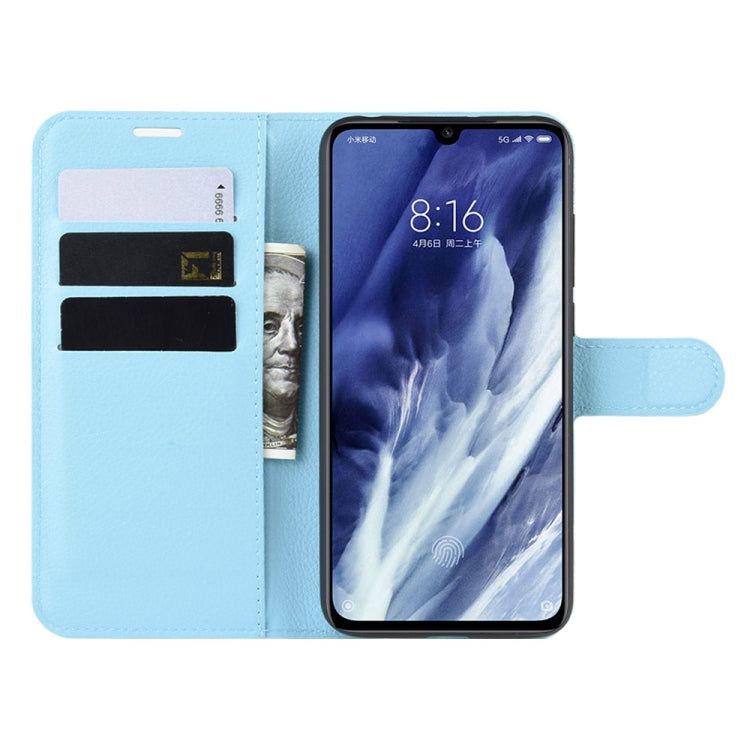 For Xiaomi 9 Pro Litchi Texture Horizontal Flip Leather Case with Wallet & Holder & Card Slots