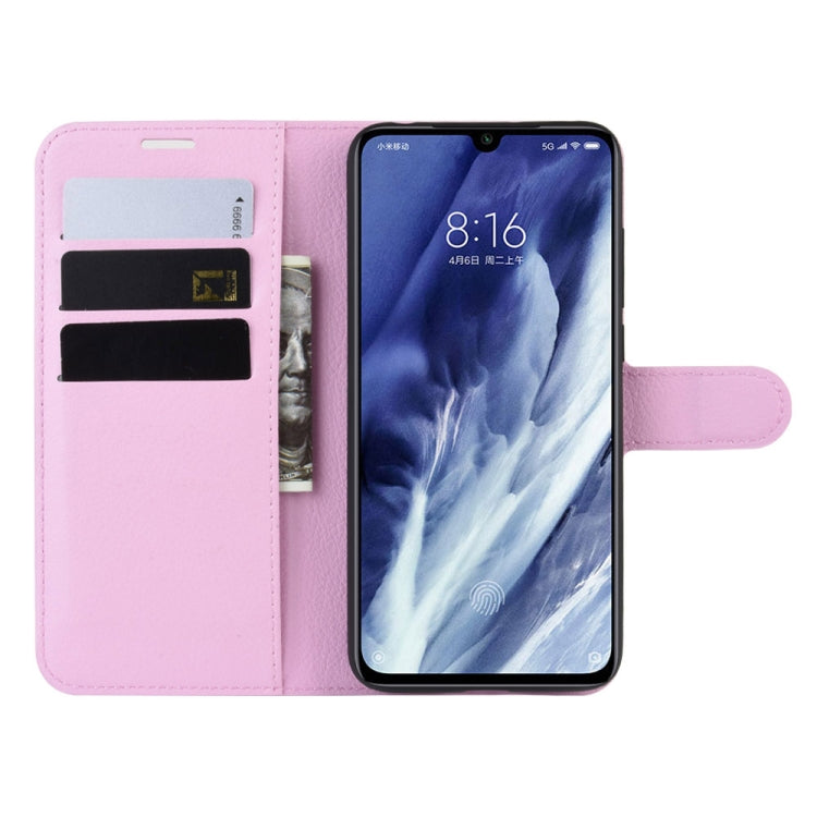 For Xiaomi 9 Pro Litchi Texture Horizontal Flip Leather Case with Wallet & Holder & Card Slots
