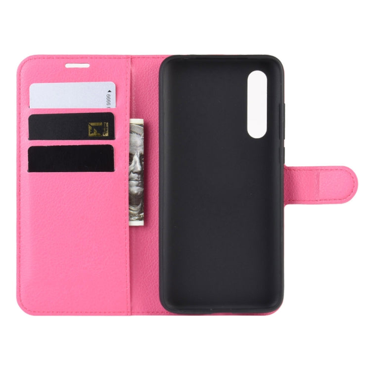 For Xiaomi 9 Pro Litchi Texture Horizontal Flip Leather Case with Wallet & Holder & Card Slots