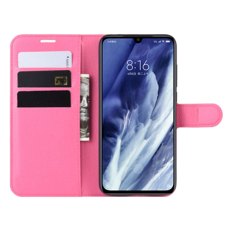 For Xiaomi 9 Pro Litchi Texture Horizontal Flip Leather Case with Wallet & Holder & Card Slots