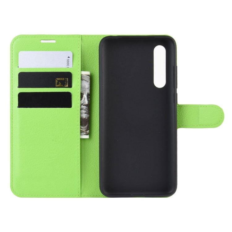 For Xiaomi 9 Pro Litchi Texture Horizontal Flip Leather Case with Wallet & Holder & Card Slots