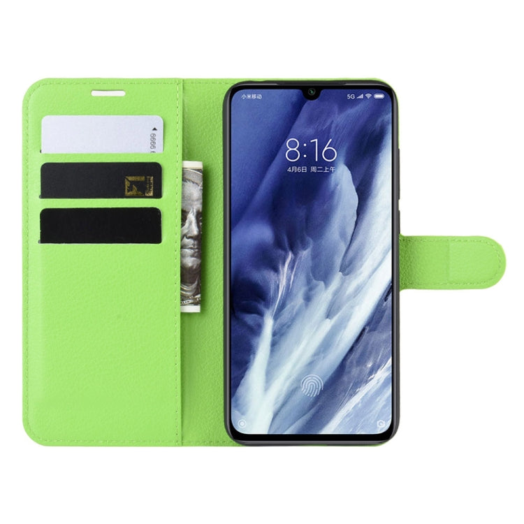 For Xiaomi 9 Pro Litchi Texture Horizontal Flip Leather Case with Wallet & Holder & Card Slots