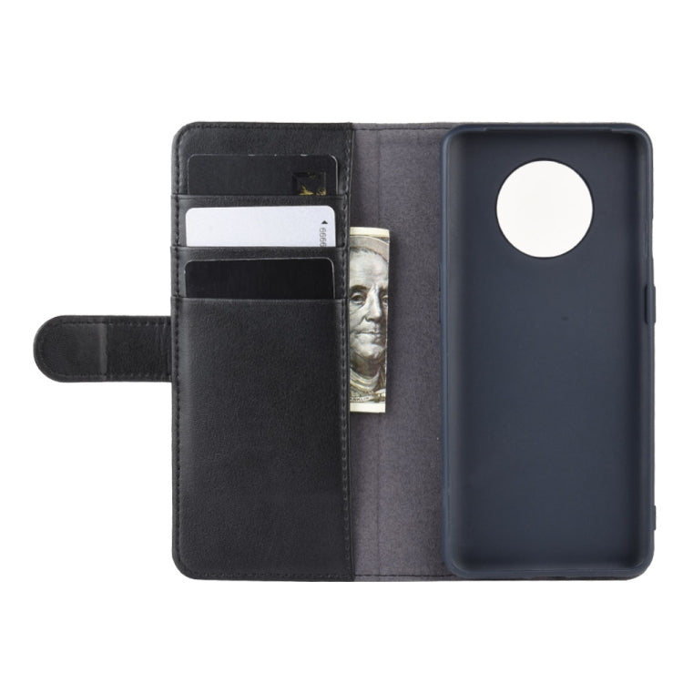 For Oneplus 7T Horizontal Flip Leather Case with Card Slots & Holder & Wallet