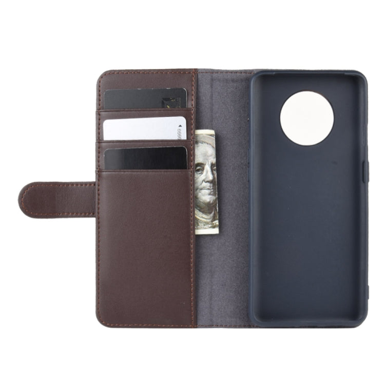 For Oneplus 7T Horizontal Flip Leather Case with Card Slots & Holder & Wallet