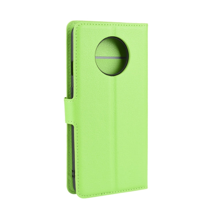 For Oneplus 7T Litchi Texture Horizontal Flip Leather Case with Wallet & Holder & Card Slots
