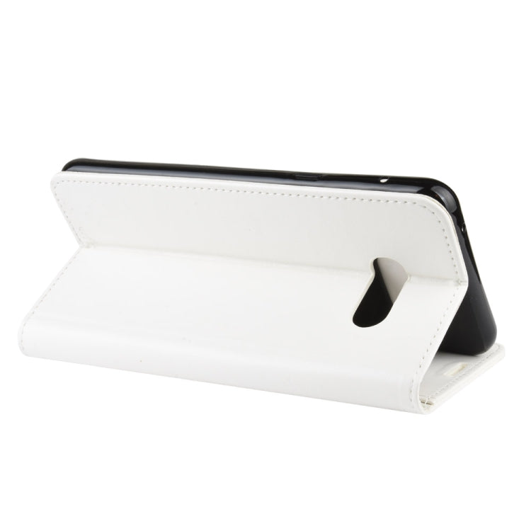 For LG G8X ThinQ R64 Texture Single Fold Horizontal Flip Leather Case with Holder & Card Slots & Wallet