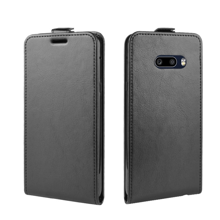 For LG G8X ThinQ Crazy Horse Vertical Flip Leather Protective Case