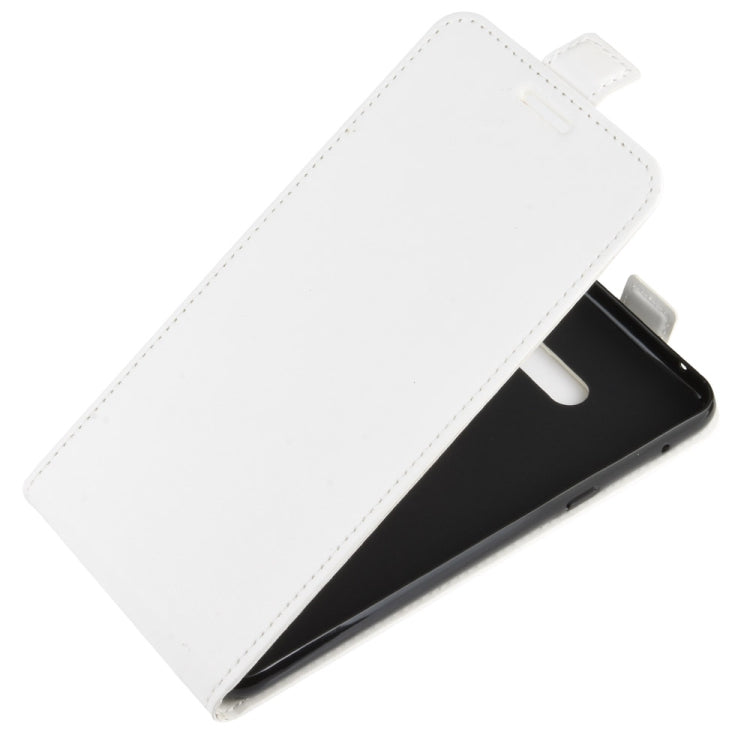 For LG G8X ThinQ Crazy Horse Vertical Flip Leather Protective Case