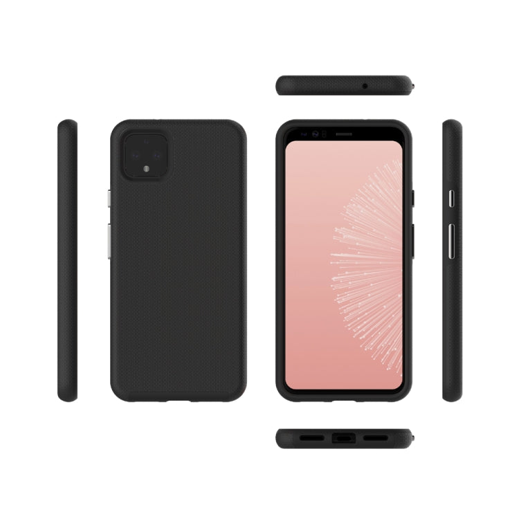 For Google Pixel 4 Anti-slip Armor Texture TPU + PC Case