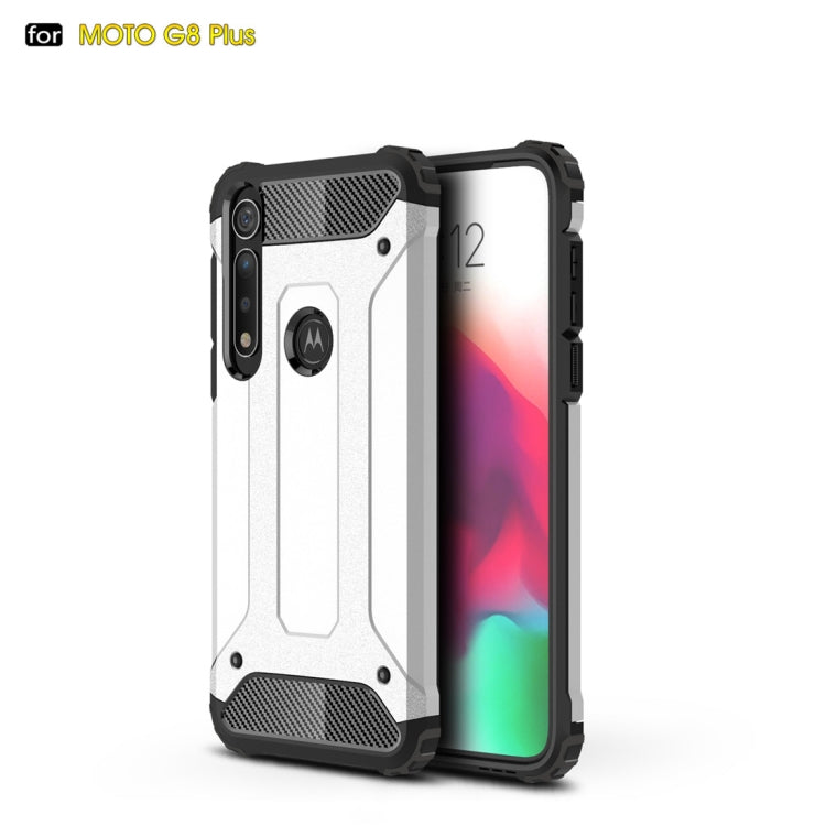 For Moto G8 Plus Magic Armor TPU + PC Combination Case