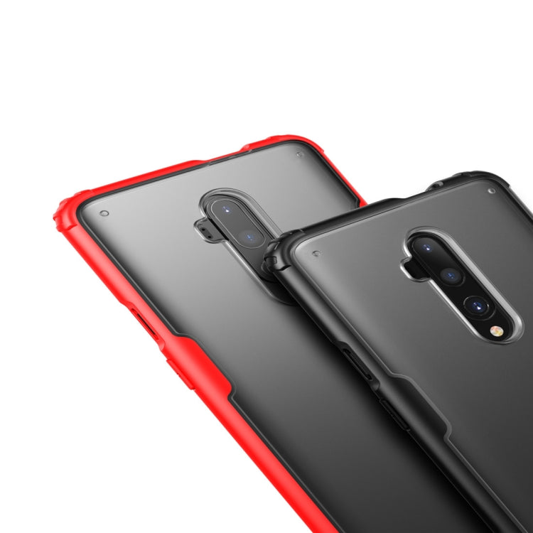 For Oneplus 7T Pro Shockproof Frosted PC+ TPU Transparent Protective Case