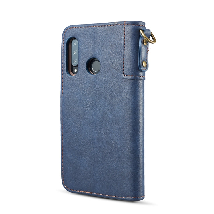 For Huawei Nova 4e Cowhide Texture Horizontal Flip Leather Case, with Holder & Card Slots & Wallet & Lanyard